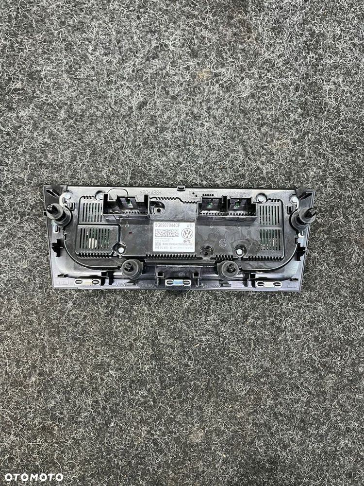 vw golf VII lift penel sterowania klimatyzacji 5G0907044CF - 7