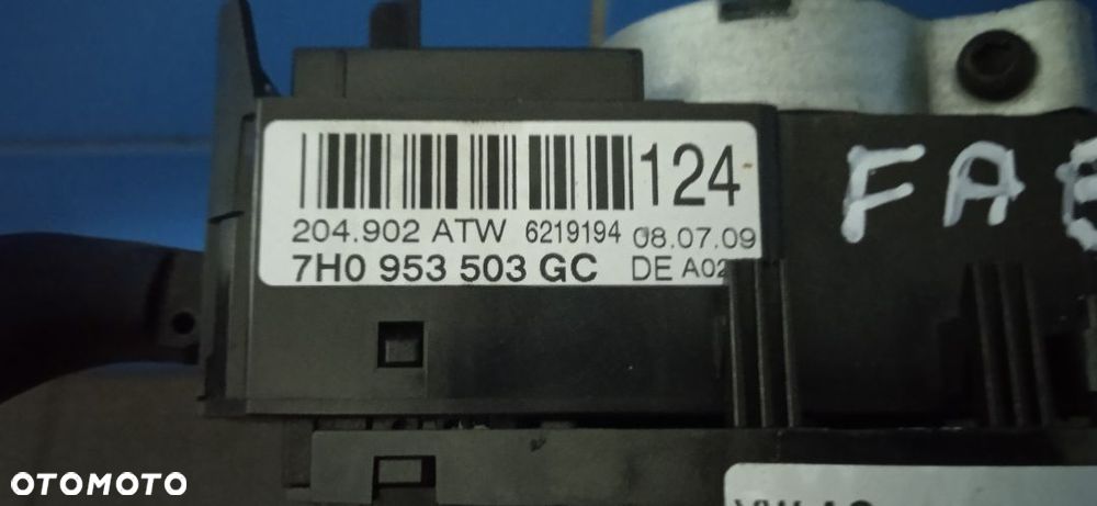 Przełącznik zespolony Skoda Fabia II 7H0953503GC - 3