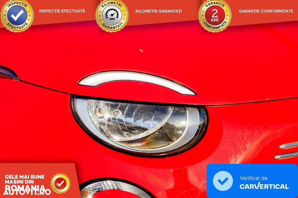 Fiat 500E 23,8kWh C Red - 5
