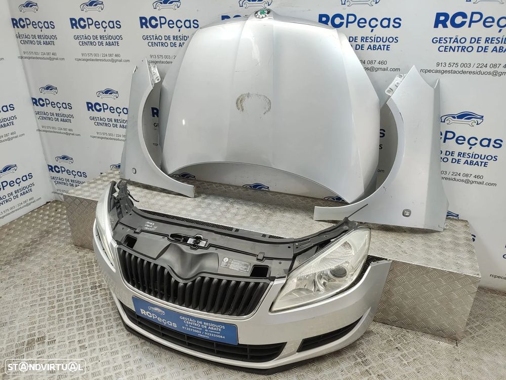 Frente Completa Skoda Fabia Mk2 5J Facelift de 2010 a 2014 Gasolina Original - 10
