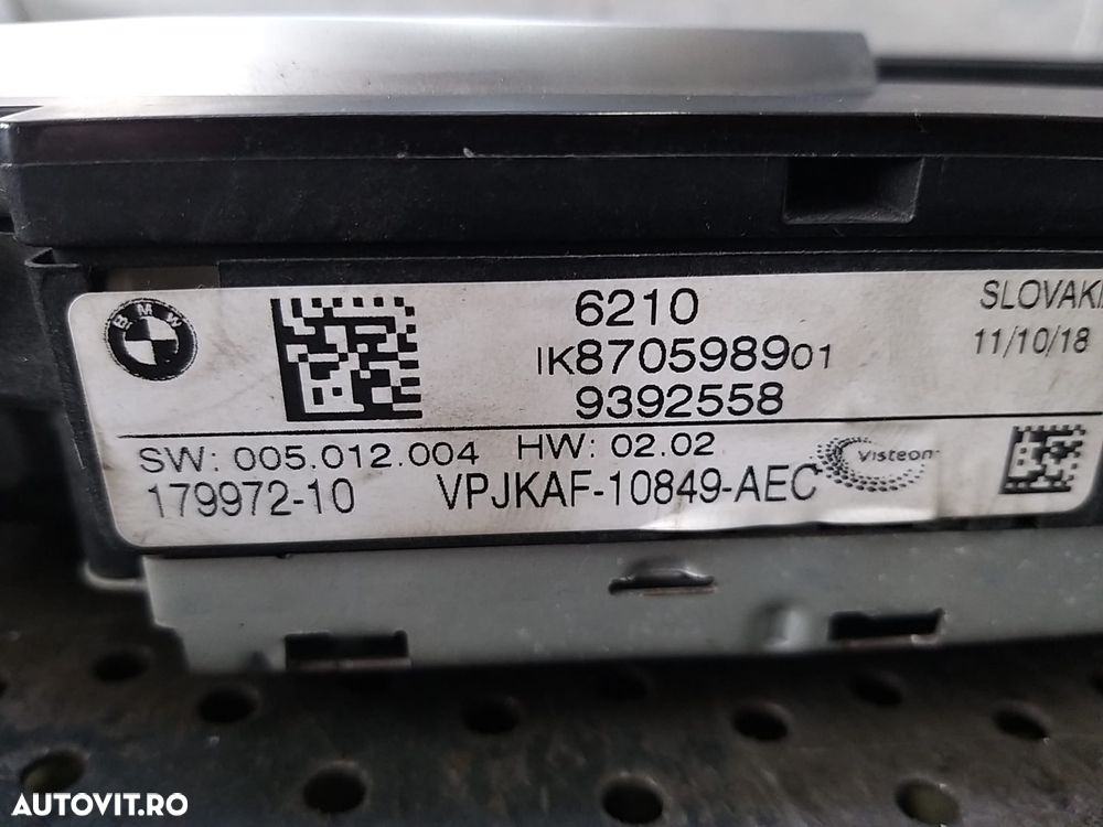 Ceasuri bord diesel bmw seria 5 g30 g31 9392558 17997210 ik870598901 - 3