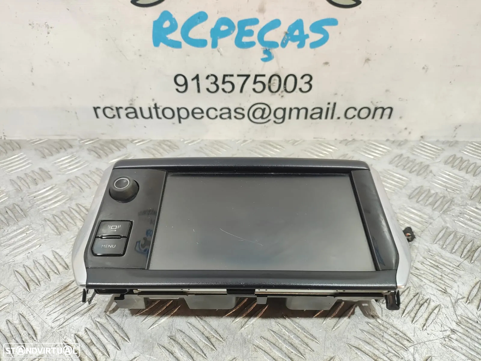 Display Ecrã GPS Computador de Bordo Original Peugeot 208 1 I - 5