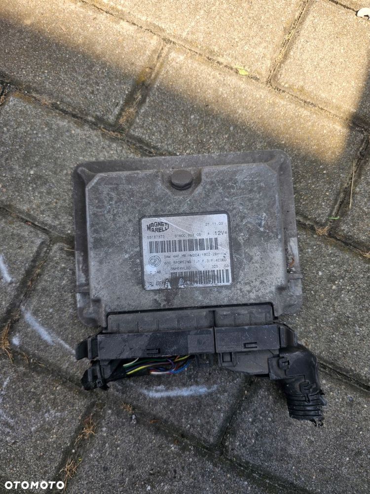 komputer sterownik silnika 55187373 fiat seicento - 1