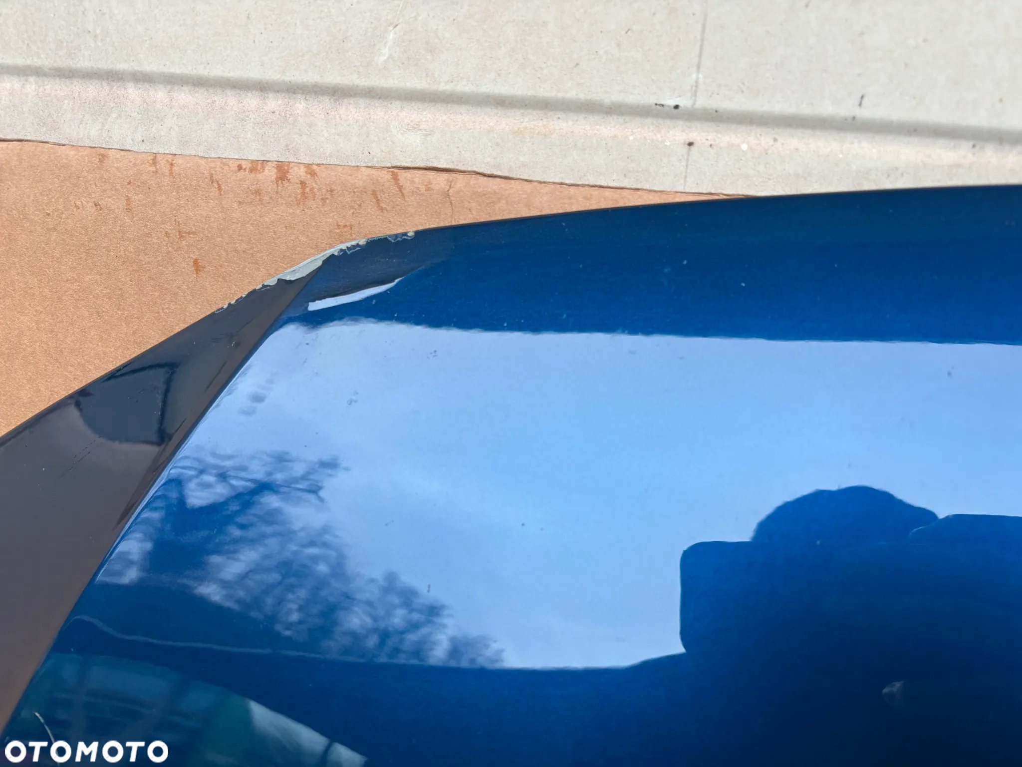 VW Passat B8 3G0 2015- Oryginalna Maska Pokrywa Silnika Niebieska Przednia 3G Ładna - 2