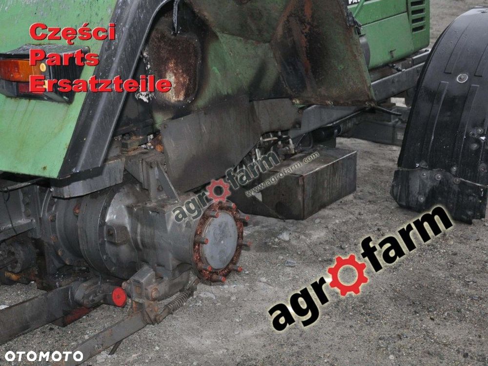 Fendt 612 LSA części, skrzynia biegów most przedni - 2