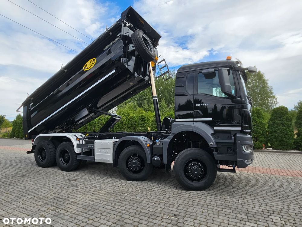MAN TGS 41.470 8X8 WYWROTKA MEILLER KIPPER SALON PL Przeb.tylko 62tyś.km - 10