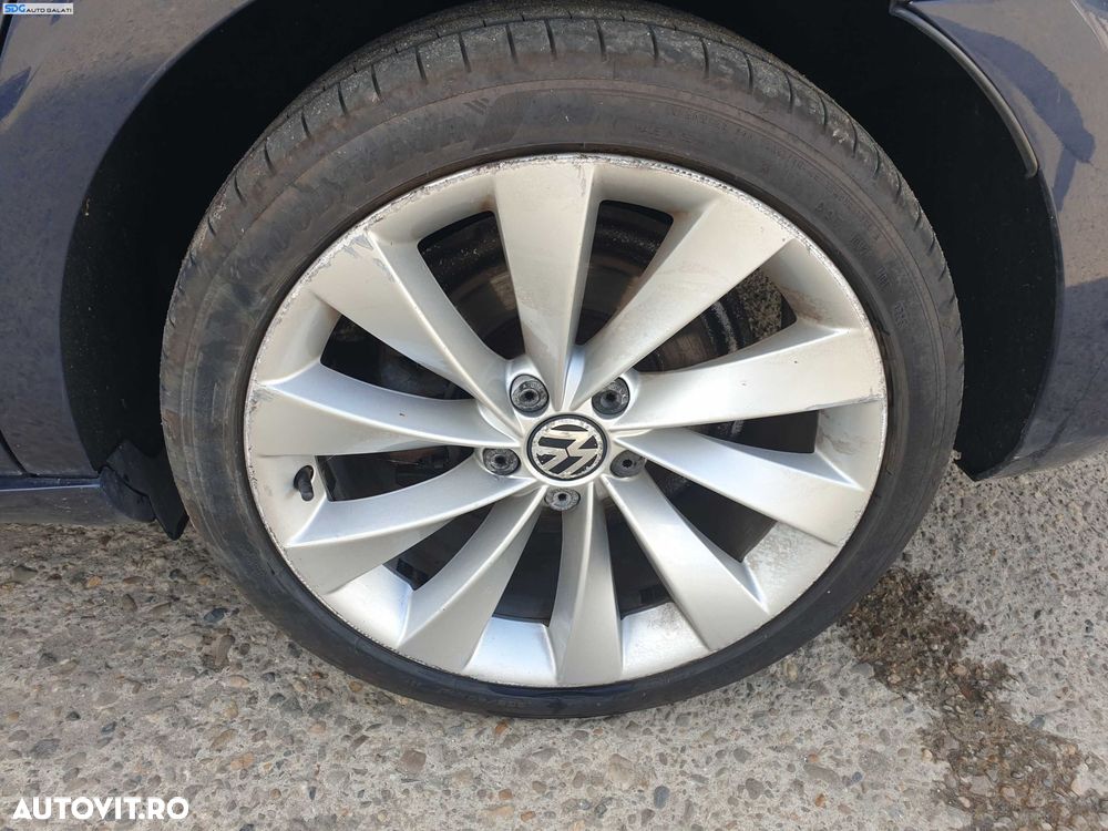 Set 4 Jante Roti Aliaj INTERLAGOS 235 40 18 R18 5x112 Skoda Superb 2 2008 - 2015 Cod 3C8601025D [K7677] - 5