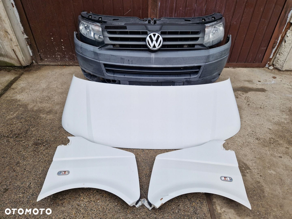 VW T5 LIFT 2.0 TDI KOMPLETNY PRZOD MASKA BLOTNIKI ZDERZAK