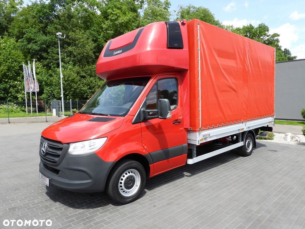 Mercedes-Benz SPRINTER 316 PLANDEKA 8 PALET TEMPOMAT KLIMATYZACJA  160KM - 7