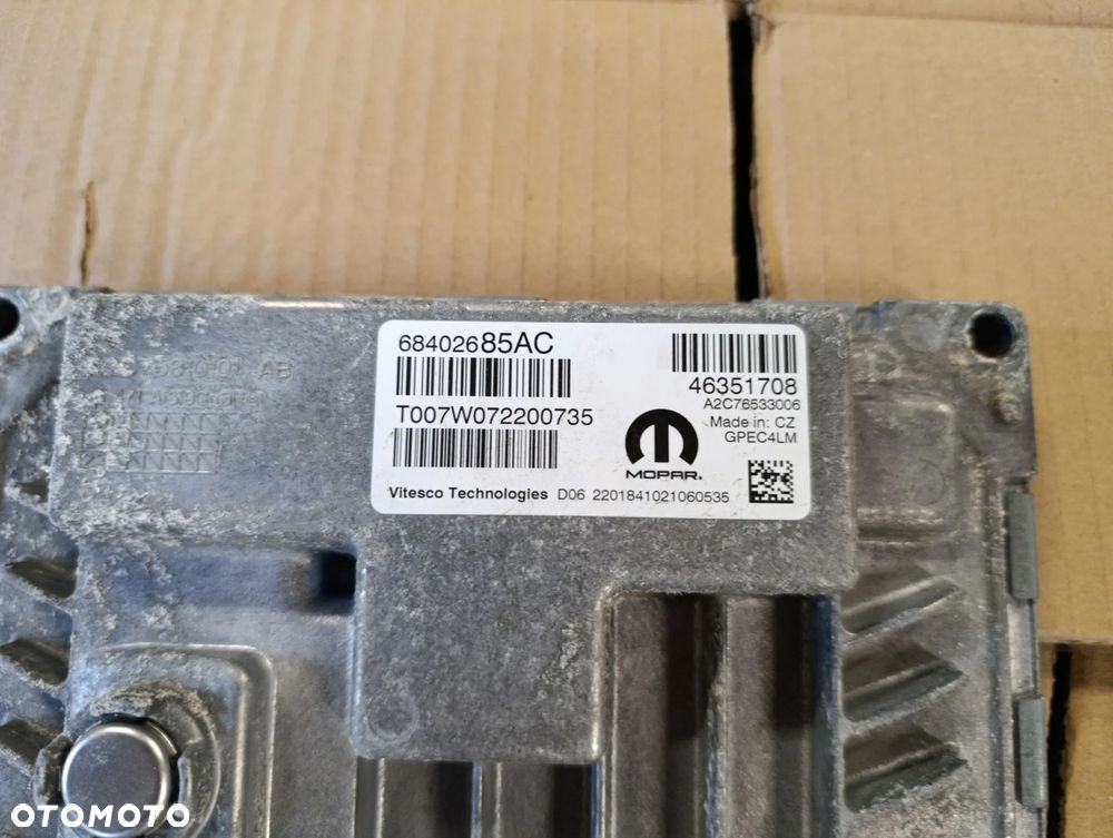 JEEP RENEGADE 4Xe 1.3 HYBRID STEROWNIK KOMPUTER SILNIKA 68402685AC - 2
