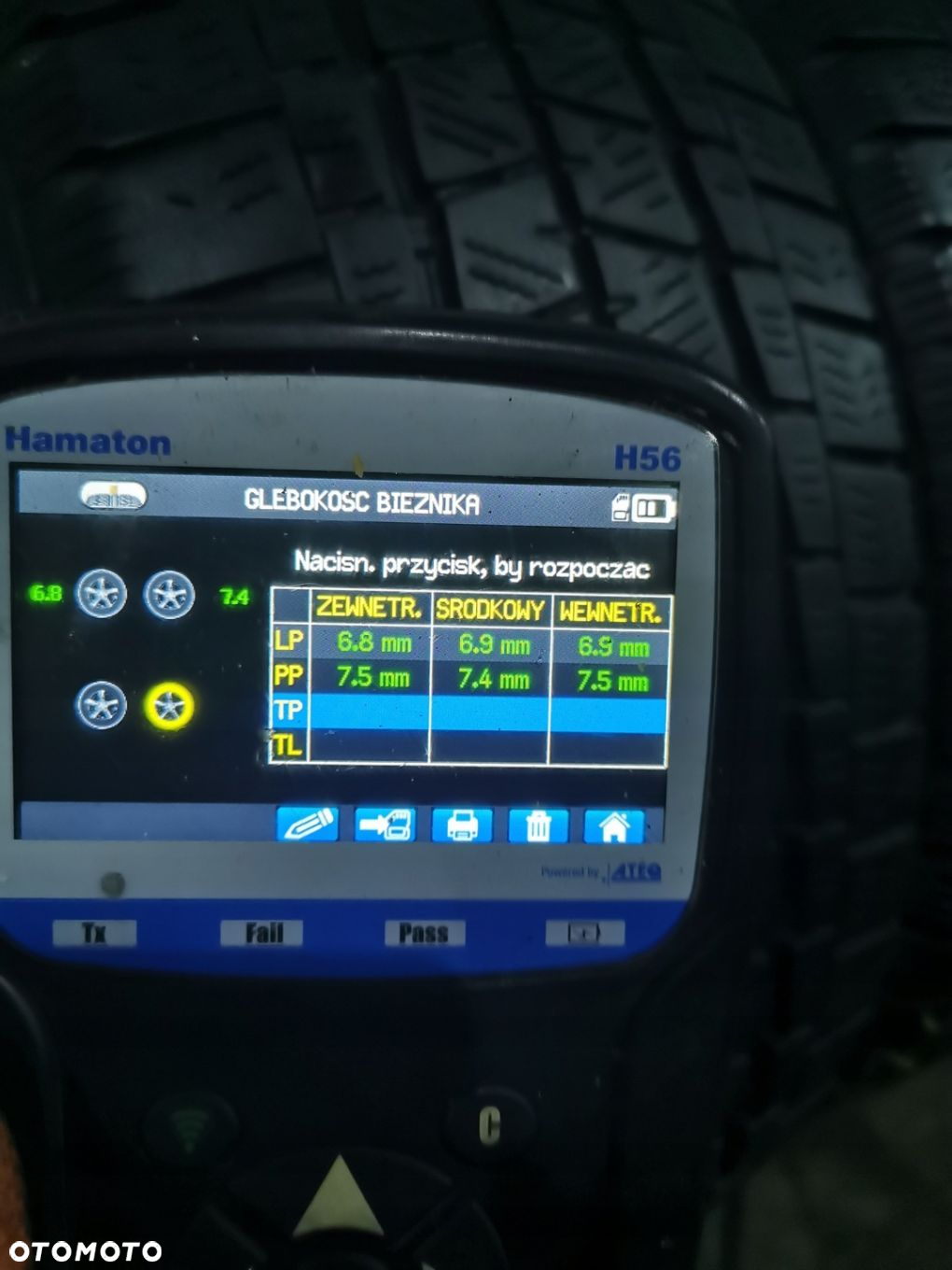 225/55r17c falken 2020 opony zimowe 7mm 4604 - 8