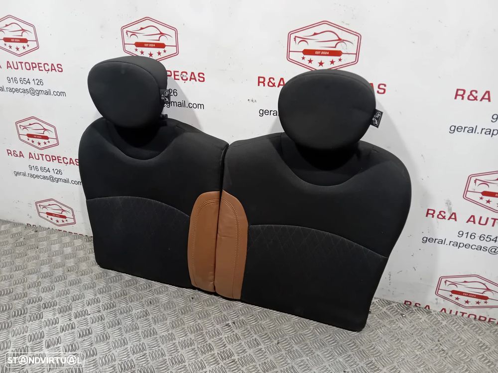 Conjunto de Bancos Mini Cooper S R56 Pele Tecido Original - 14