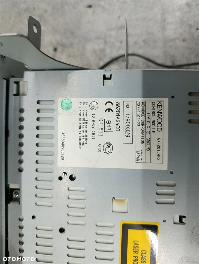 RADIO FABRYCZNE SUBARU LEGACY IV 86201AG400  2.0 B - 2
