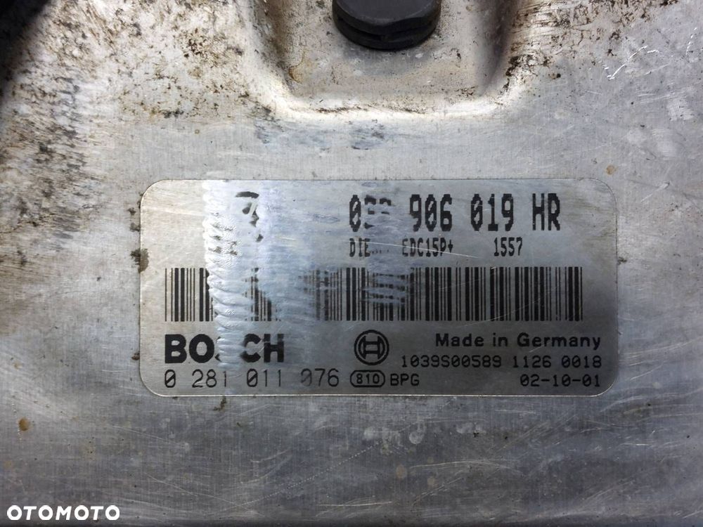 ZESTAW STARTOWY POLO IV 1.9 TDI 038906019HR 0281011076 6Q0920801E - 2