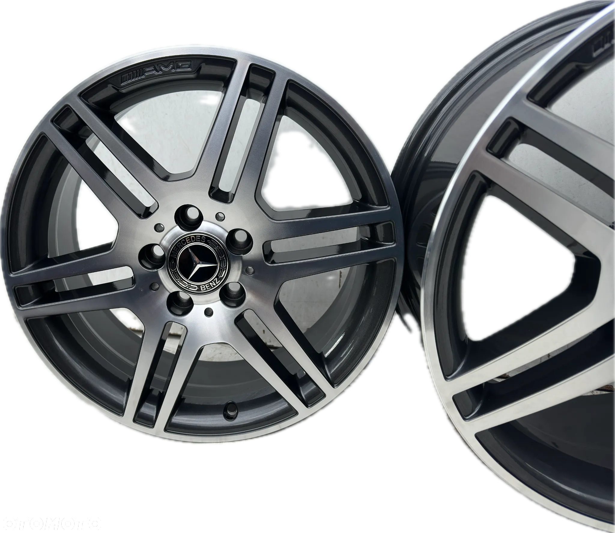 FELGI AMG 17 MERCEDES C W204 VITO W447 W639 E W212 W207 ORYGINAL DEMONTAZ 2044014502 2044014602 - 5