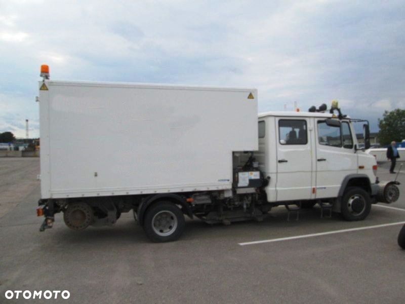 Mercedes-Benz 4x4 VARIO 815 DWUDROGOWY DWUDROŻNY Tramwaje Kolej Schörling WARSZTAT - 3