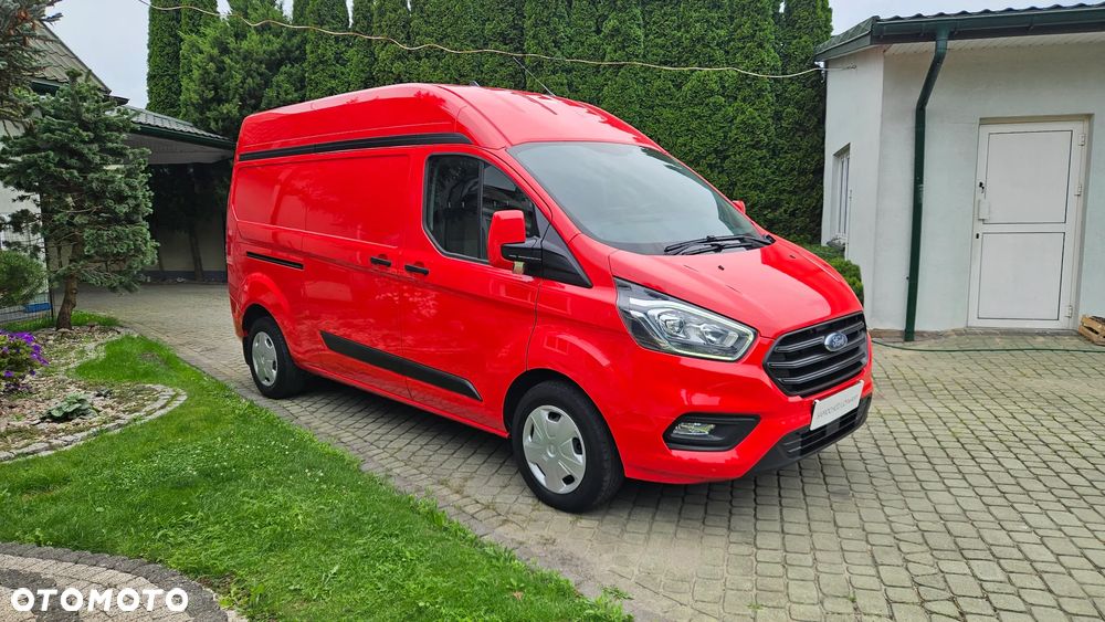 Ford Custom 2,0TDCI L2H2 Automat Nawigacja Duży Wyświetlacz Webasto Led Parktronik Hak Super Stan - 4