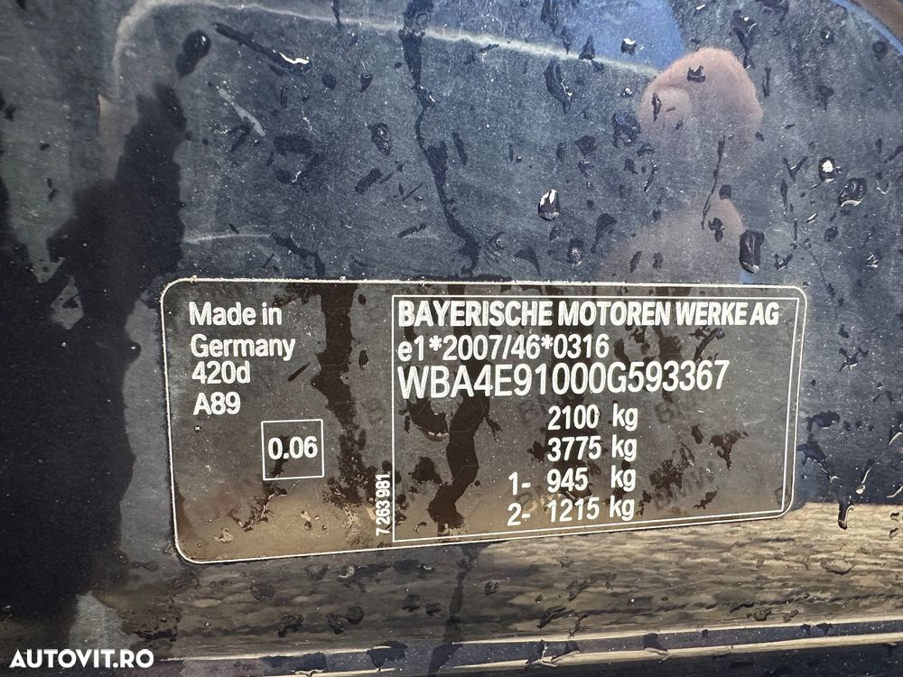 BMW Seria 4 420d Gran Coupe Aut. Sport Line - 14