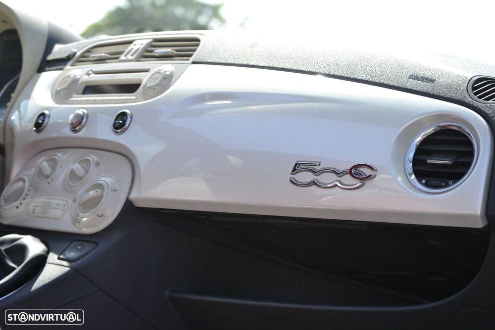Fiat 500C 1.3 16V MJ Lounge S&S - 12