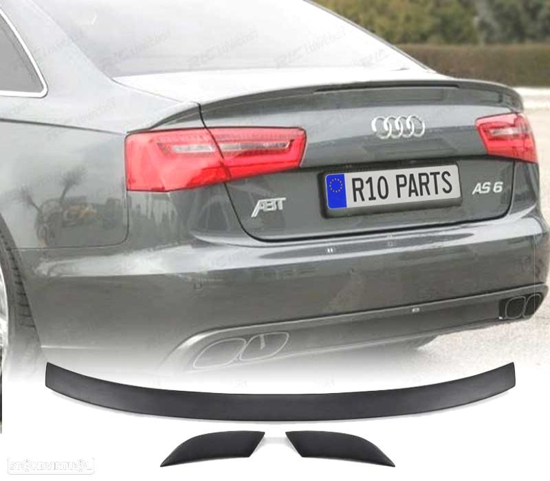 AILERON LIP SPOILER TRASEIRO AUDI A6 C7 G4 11- - 1