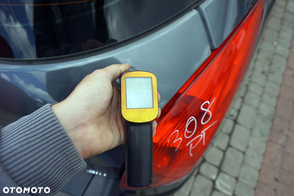 KLAPA BAGAŻNIKA TYLNA 308 I T7 SW KOMBI KTPD  SZARY PEUGEOT 2007-2011 - 6