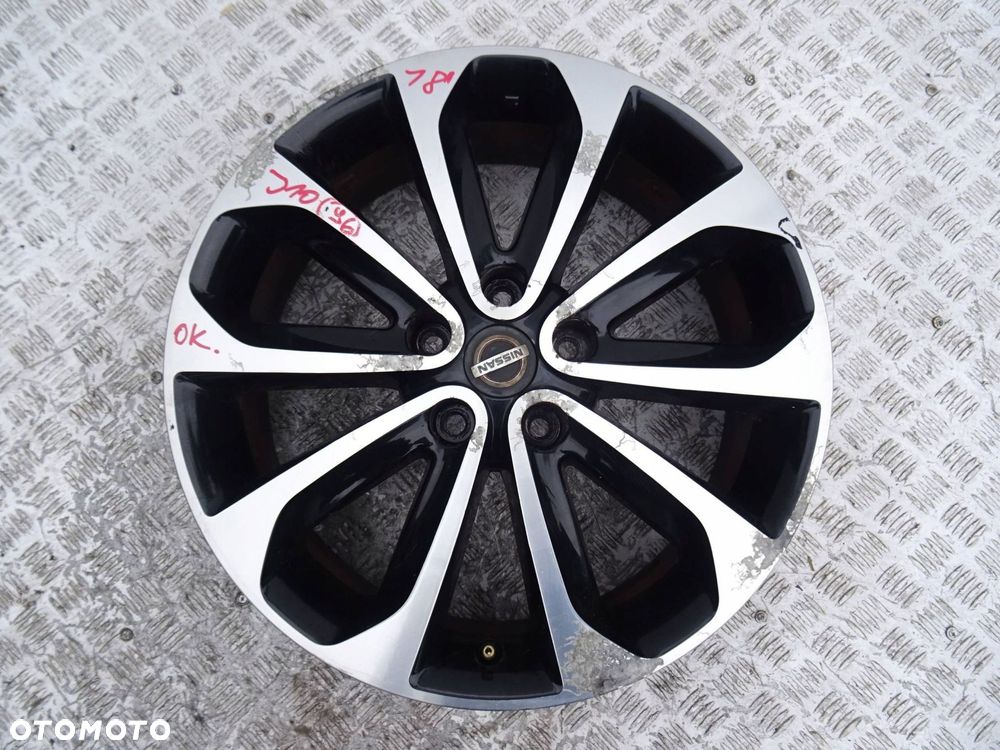 alufelga nissan qashqai j10 18" 5x114.3 et 40 - 2