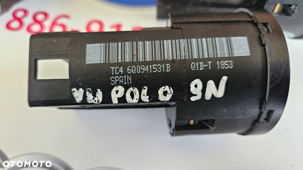 VW Polo 9N IV 4 okular Włącznik Świateł Panel Przełącznik 6Q0941531B - 5