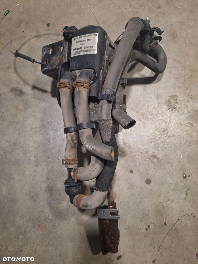 OGRZEWANIE POSTOJOWE WEBASTO   MERCEDES ACTROS MP4   KOMPLETNE A9608305061 - 1