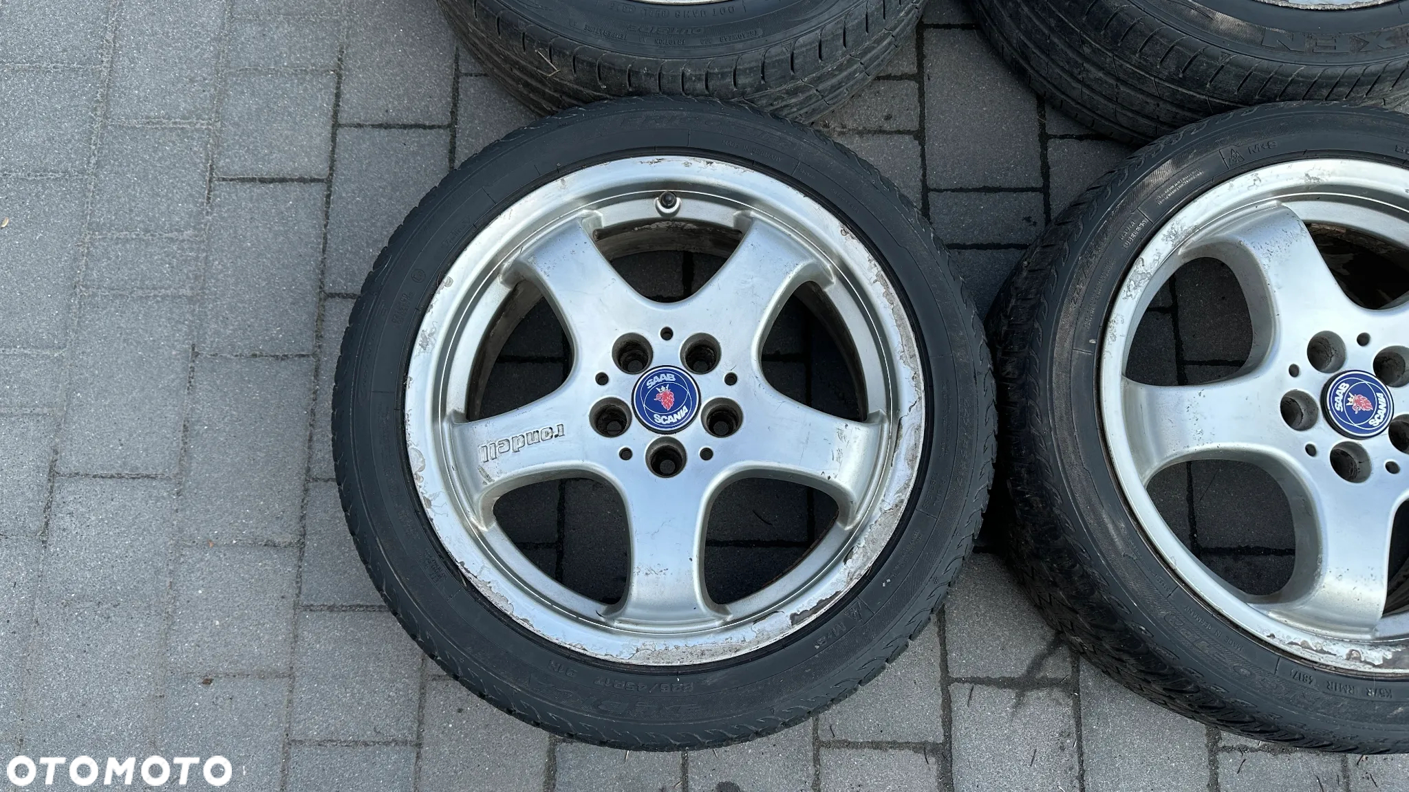 Koła 225/45 r17 5x110 Rondell Saab Opel Chevrolet - 4