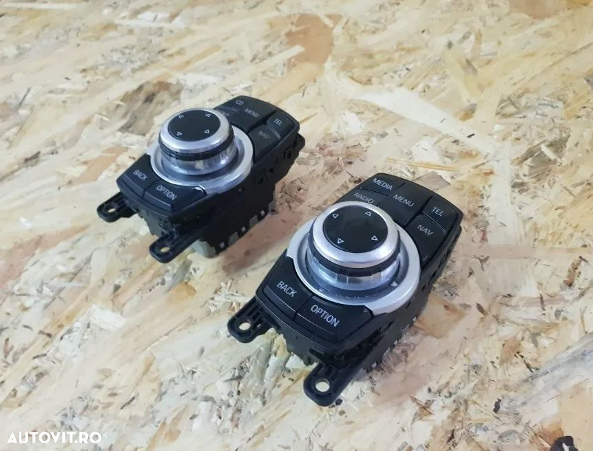 Buton Joystick Controller Media Idrive Bmw F10 F11 F01 F02 F25 F26 F20 F30 Cod 9253944 - 3
