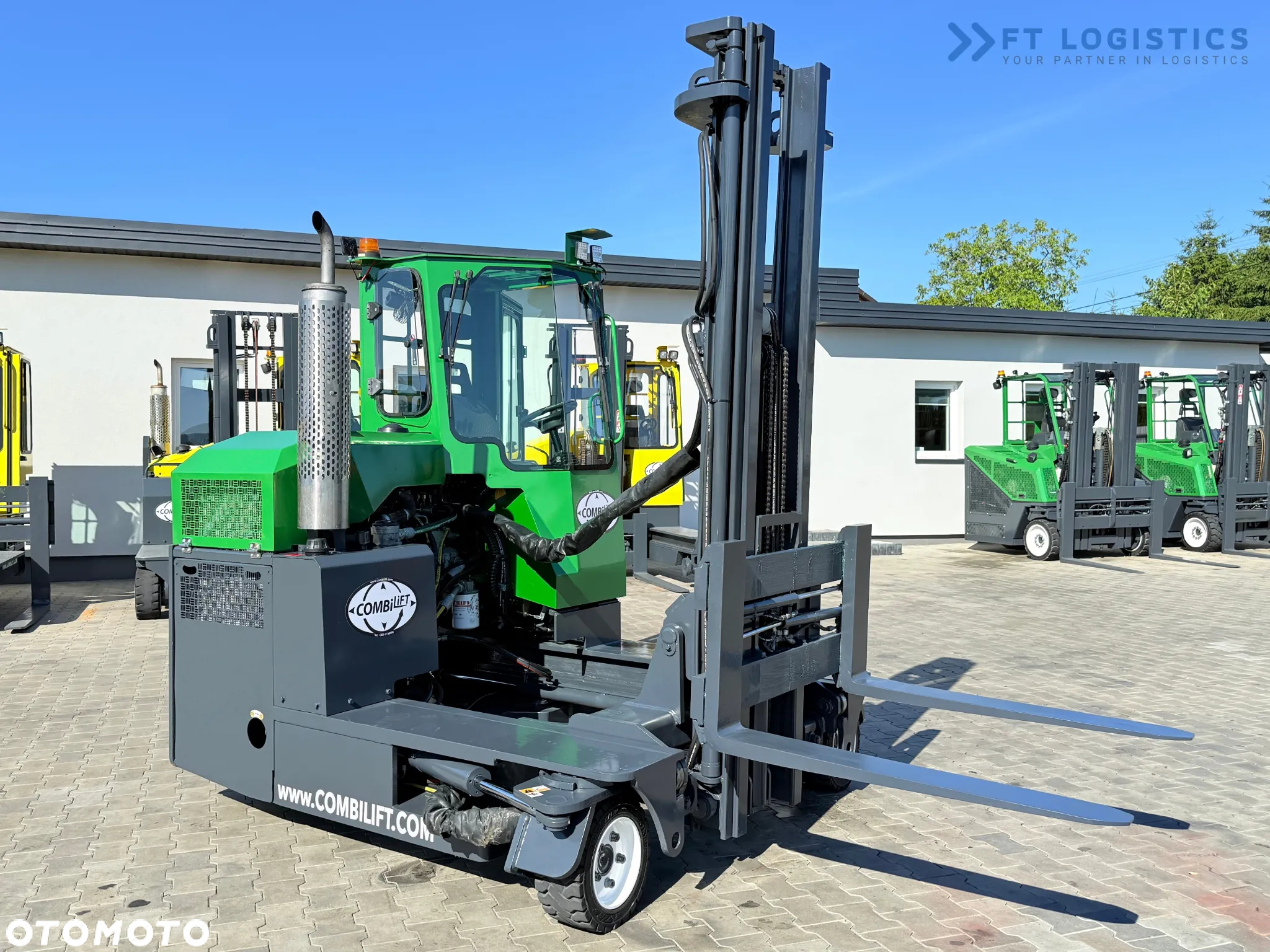 Combilift C3000 / DUPLEX - 4100MM / DIESEL / WOLNY SKOK / KABINA / JAK NOWY - 19