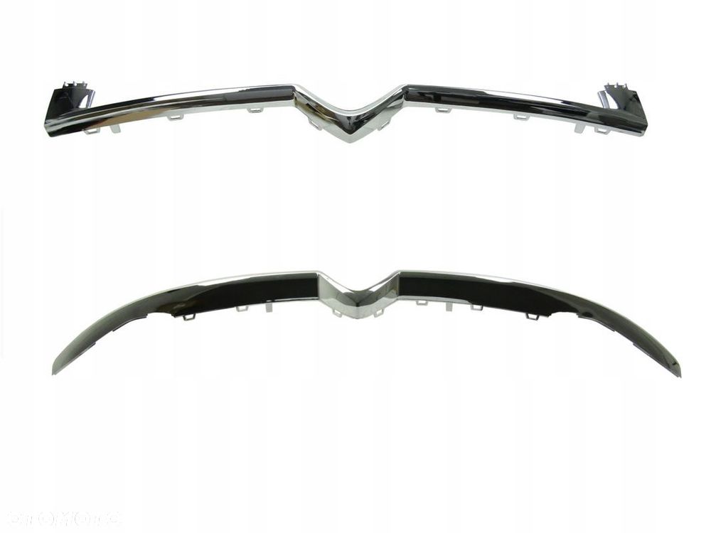 Listwa atrapy / grilla dolna + górna chrom Citroen Berlingo 12 - 15 Zestaw - 1