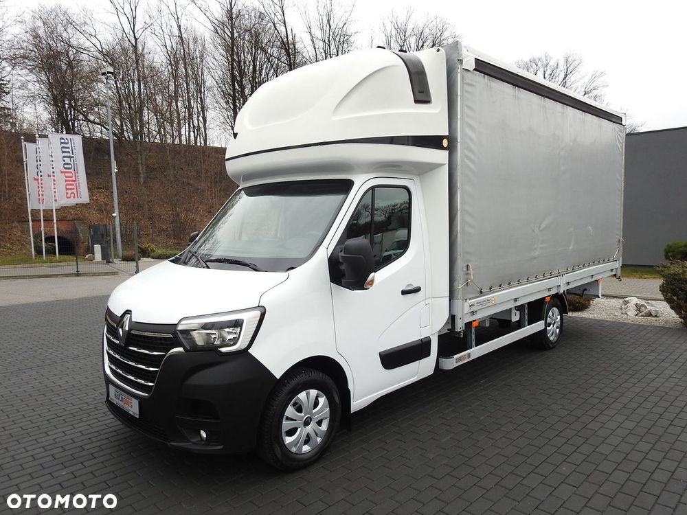 Renault MASTER  PLANDEKA 10 PALET WEBASTO TEMPOMAT LEDY PNEUMATYKA KLIMATYZACJA  165KM - 7