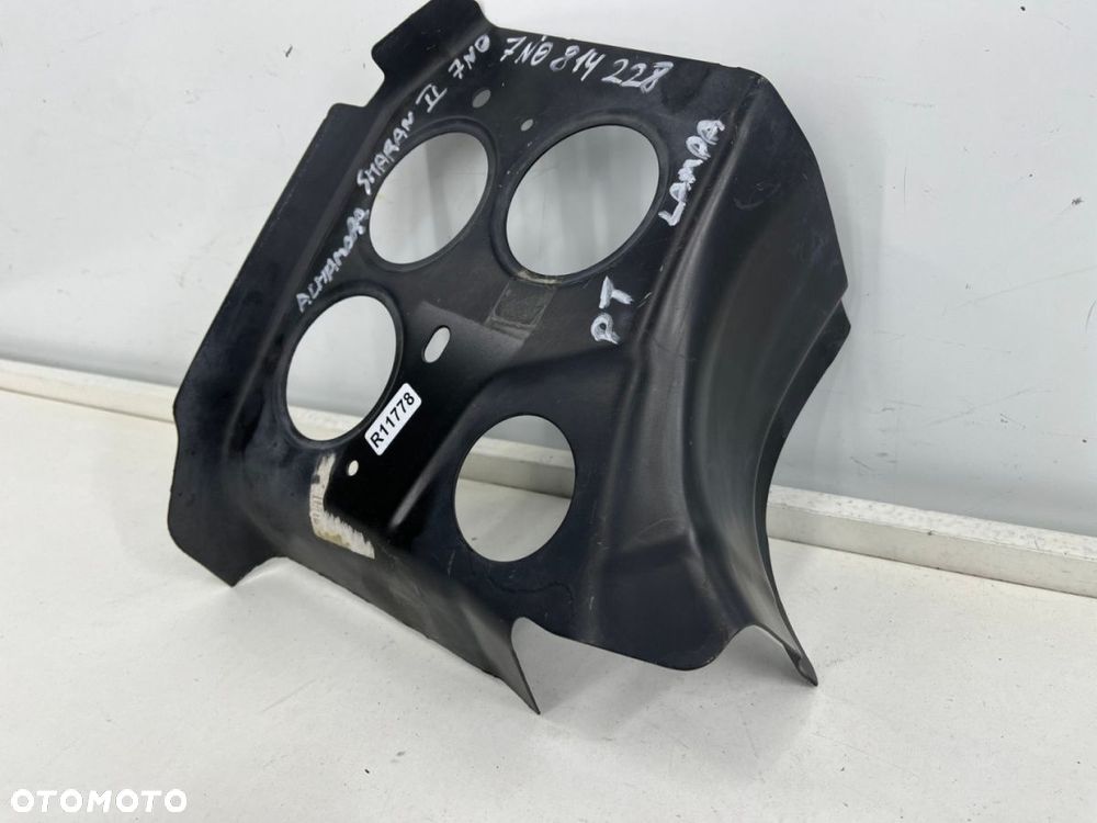 Ćwiartka VW Sharan Alhambra 7n0 10-22r pas tylny wzmocnienie prawy okular lampy wewnętrzny 7n0814228