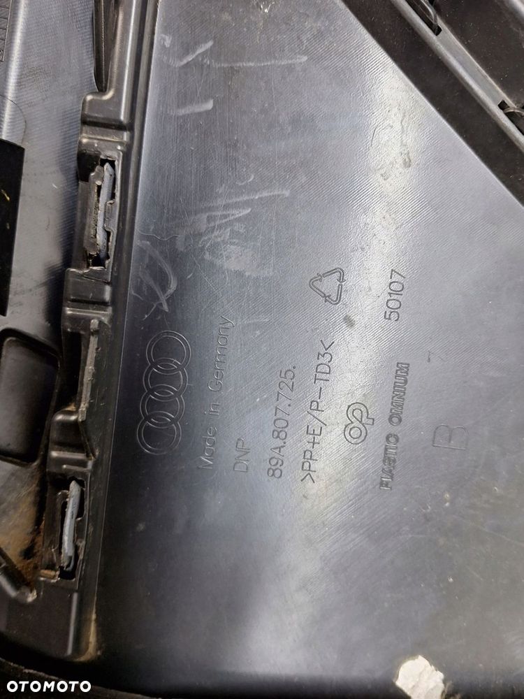 ZDERZAK AUDI Q4 89A E-TRON 2021-2024 ORYGINAŁ OE GRILL DYFUZOR KRATKA - 10