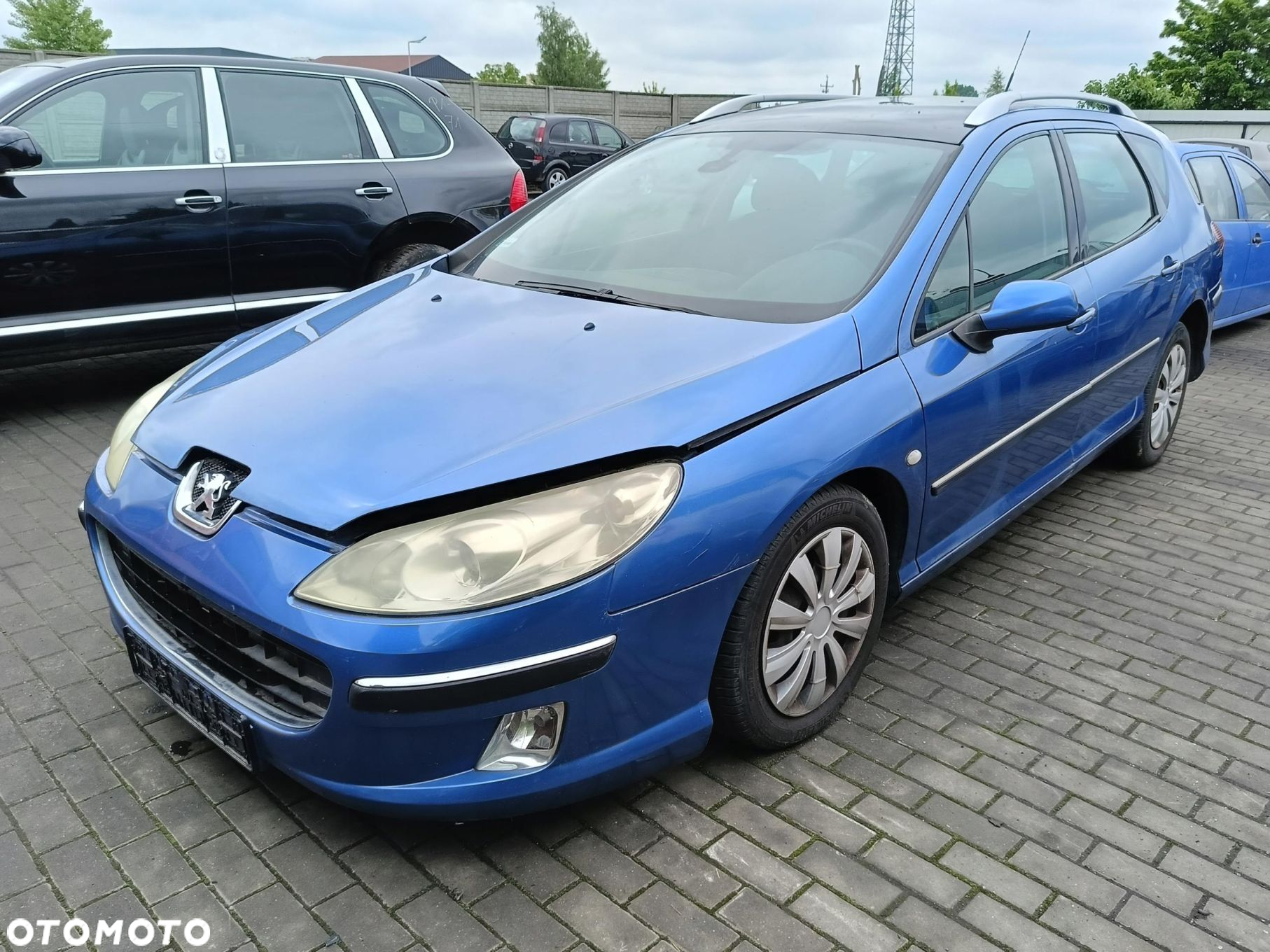Peugeot 407 SW 04-10 KLAPKA WLEWU PALIWA kod lakieru KNND - 4