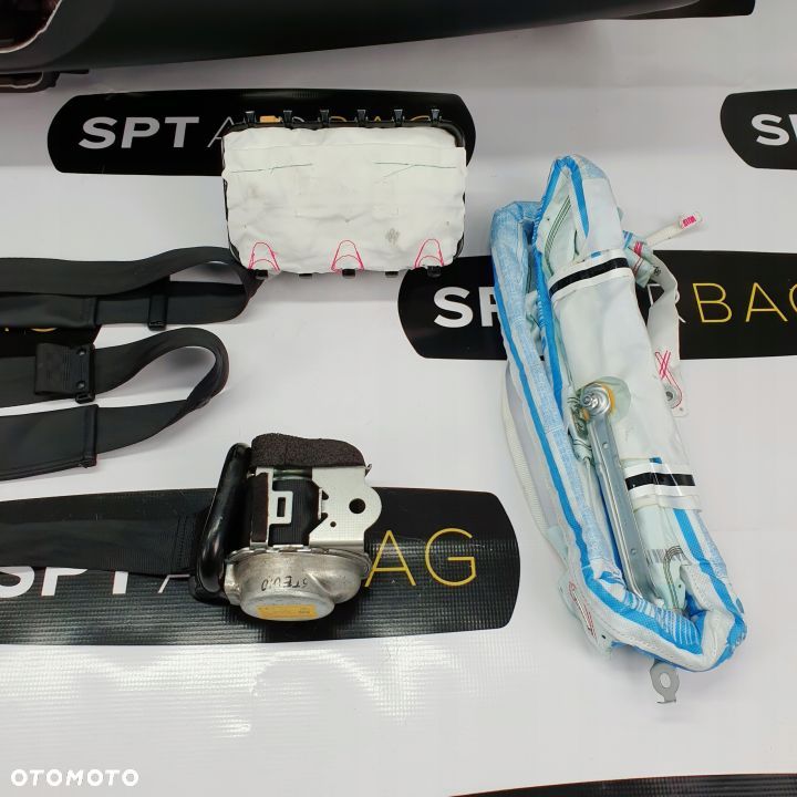 ALFA ROMEO STELVIO DESKA ROZDZIELCZA KONSOLA KOKPIT PULPIT PODUSZKI AIRBAG AIR BAG PASY KIT SET - 11