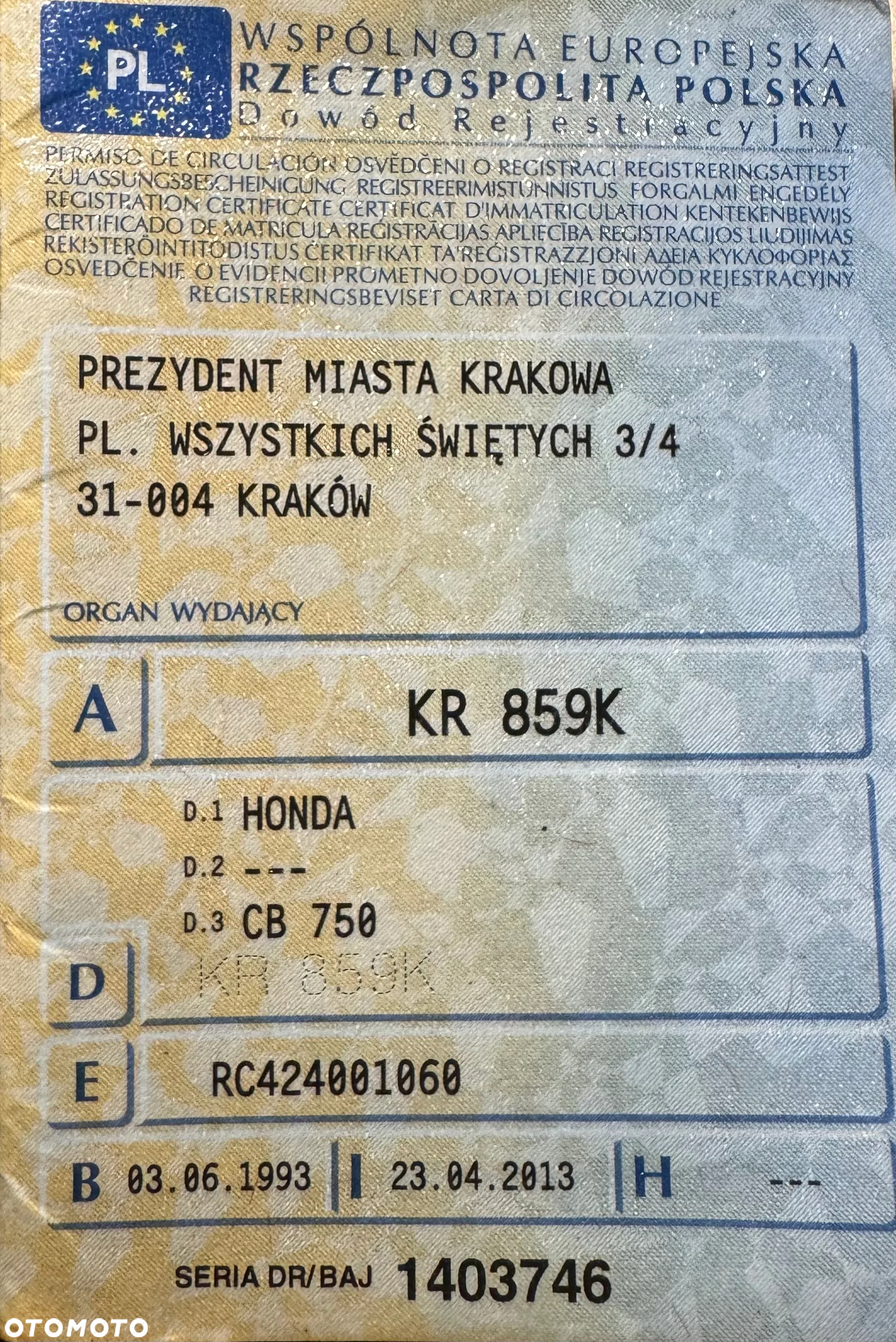 Honda CB - 13