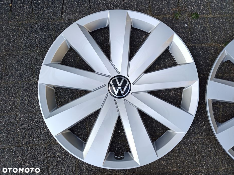 Kołpaki VW 16" Kmpl Org B ładne Passat Golf Caddy Touran Tiguan Sharan - 3