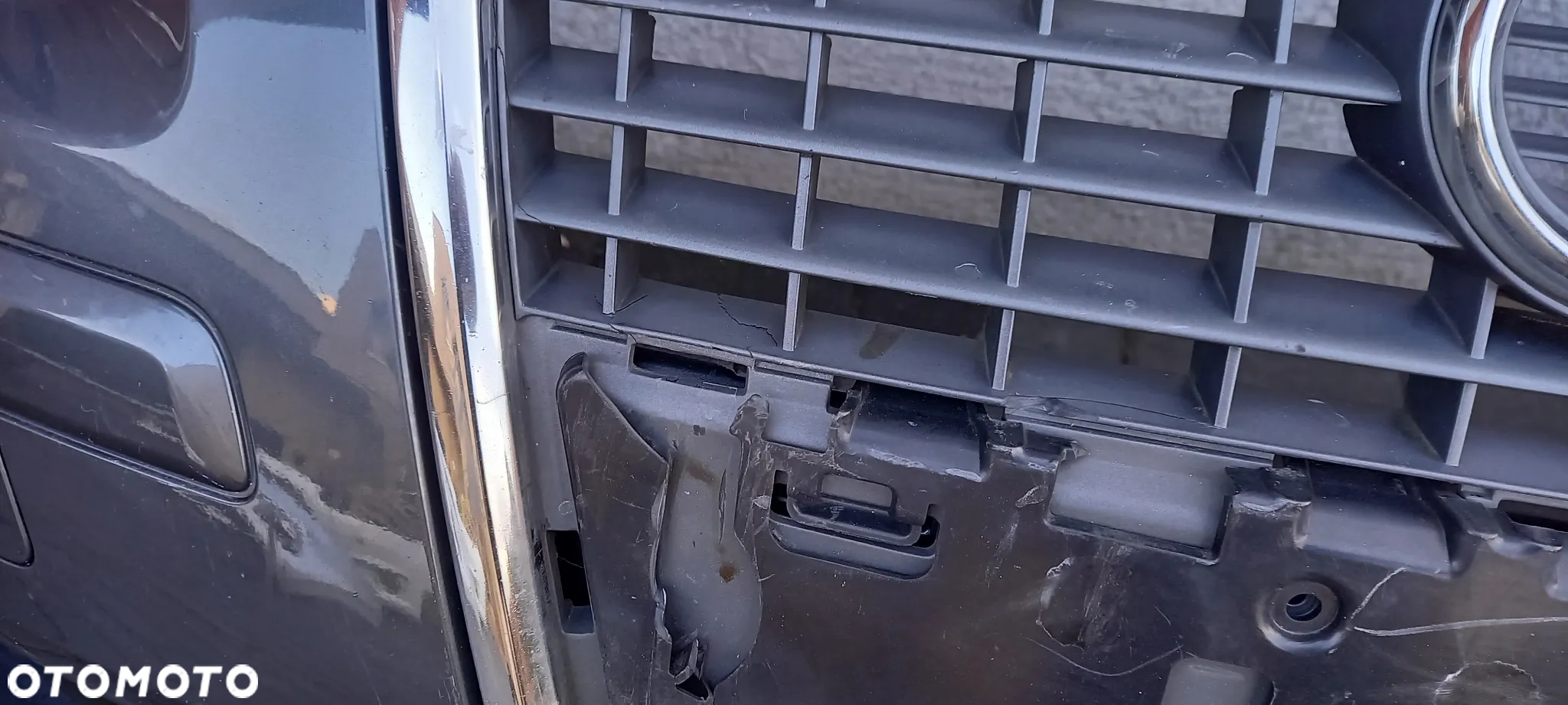 Zderzak przód audi a3 8p4 05-08 lift duży grill szary grafit - 6