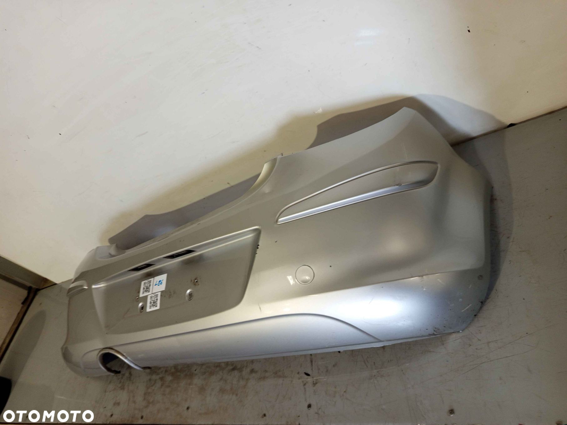+ ZDERZAK TYŁ TYLNY DO OPEL CORSA D Z157 SREBRNY 5D 5 DRZWI HB - 3