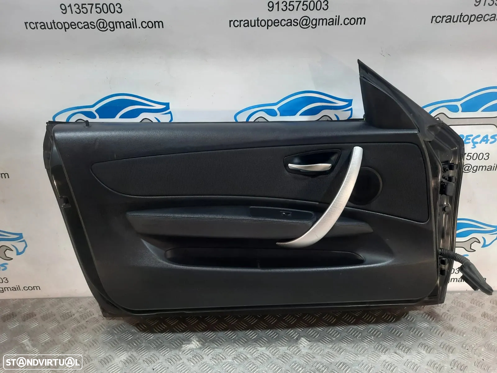PORTA PORTAS FRENTE FRONTAL ESQUERDA BMW SERIE 1 E81 E82 COUPE E88 CABRIO FECHO ELEVADOR MOTOR PUXADOR VIDRO 41007207445 7207445 - 10