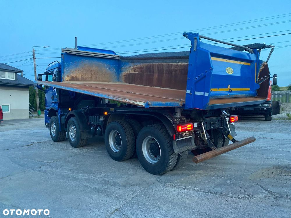 MAN TGS 35.470 8x4 Meiller Kipper + Bordmatik / Retarder / Jak Nowy - 2