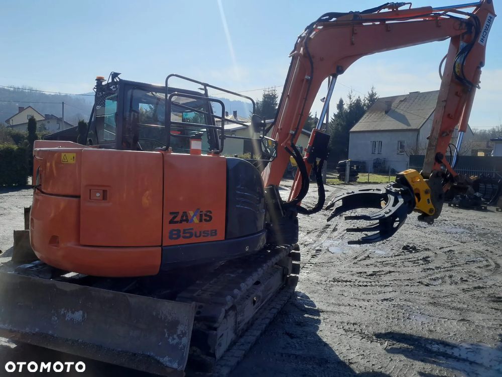 Hitachi ZX85USB-5A, 3149mtg, 2018r. szybkozłącze i 3 łyżki, BEZ DPF - 11