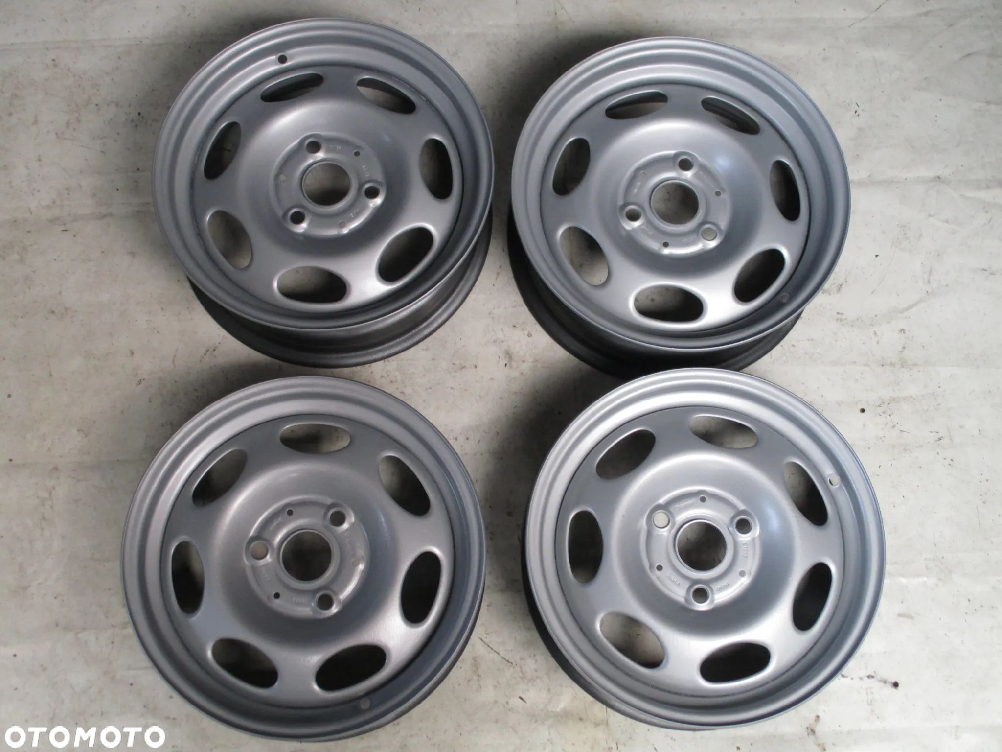 FELGI STALOWE 15 SMART FORTWO II ET22 ET23,5 - 1