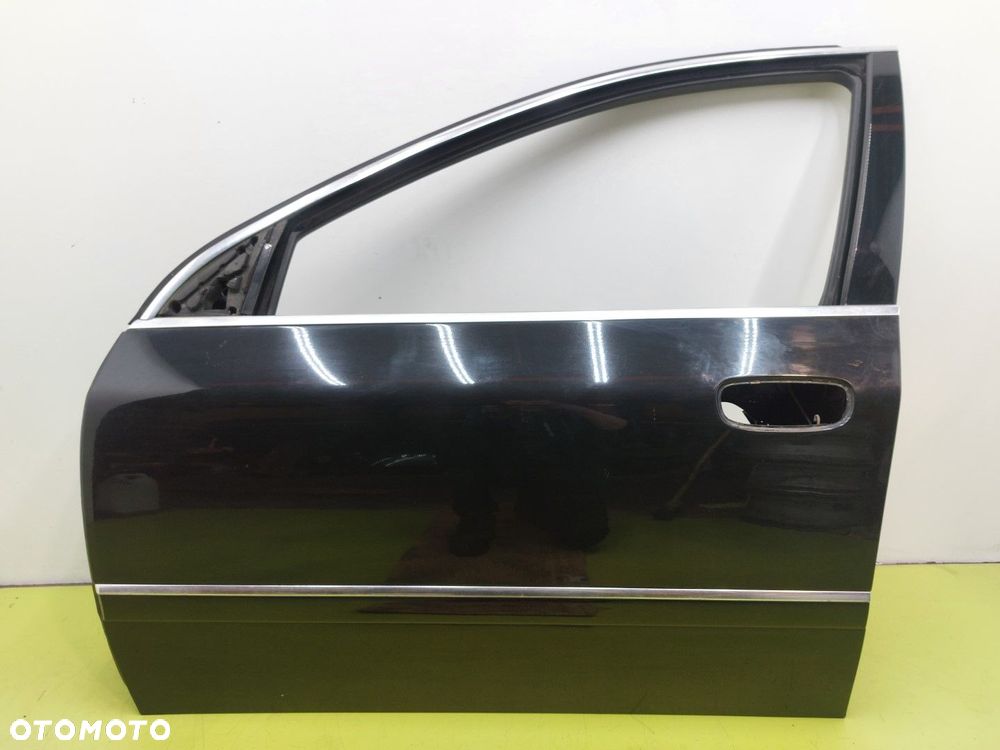 Drzwi przednie lewe przód PEUGEOT 607 2004-2010 LIFT EXLD Czarny - 1
