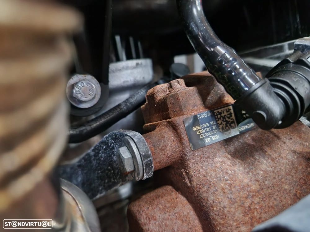 Motor usado F6JB FORD FUSION 1.4 TDCI 68CV FIESTA F6JA - 3