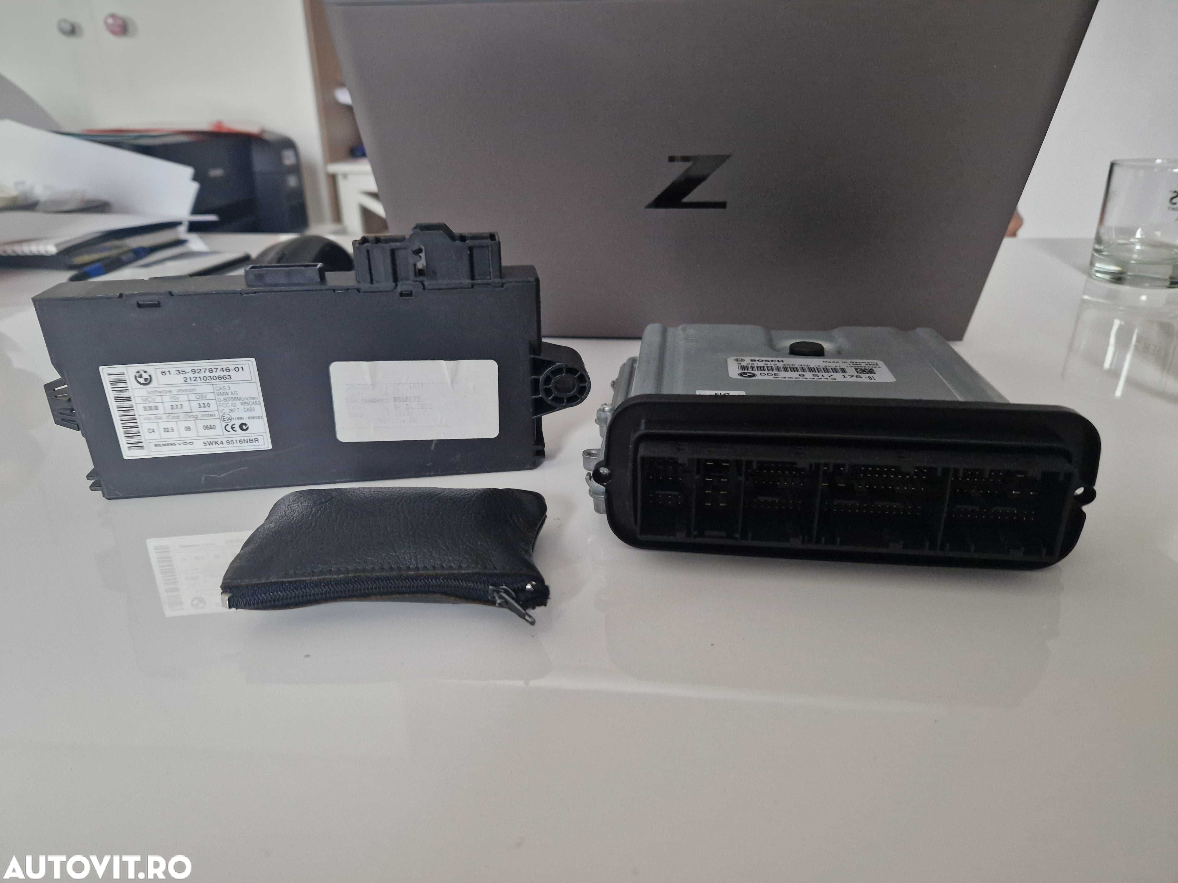 Kit pornire / ECU / Calculator motor / CAS / BMW X5 X6 / M50 / 381Cp - 5