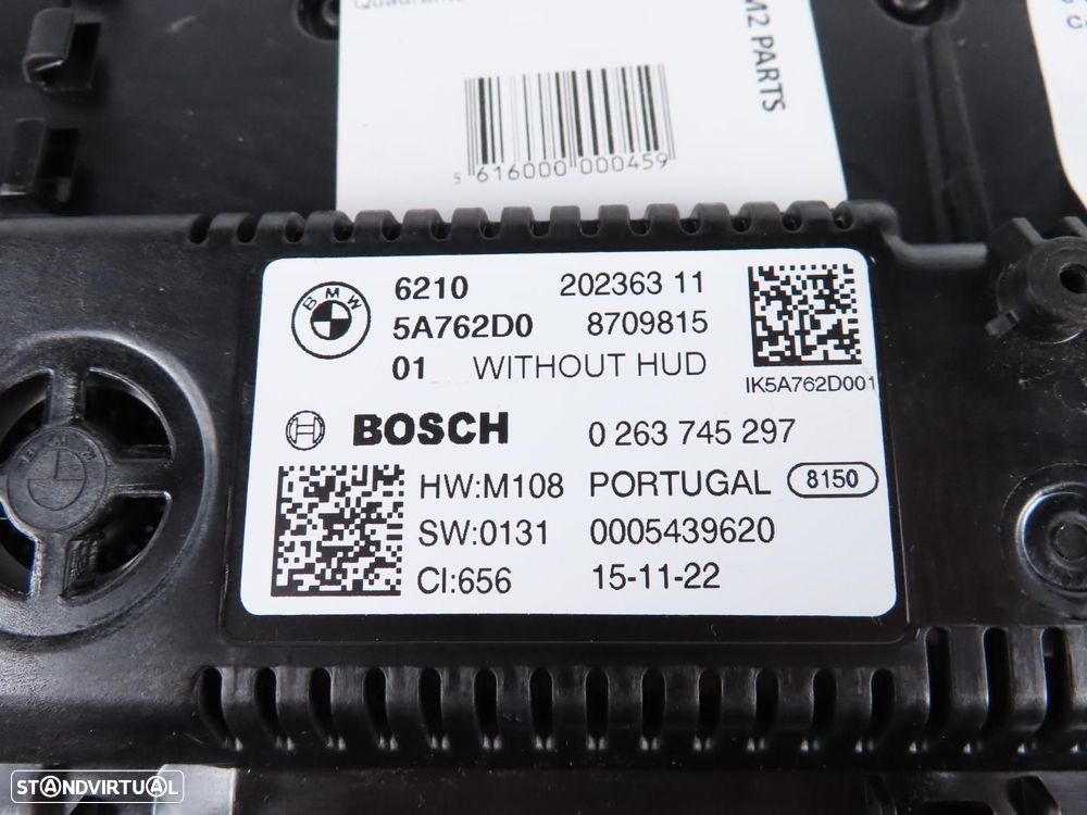 Conta-Quilómetros / Painel de Instrumentos / Quadrante "12,3" Usado / Original B... - 6