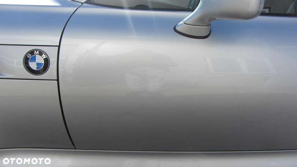 BMW Z3 E36 DRZWI LEWE PRZEDNIE SREBRNE ORYGINAŁ 354 TITAN SILBER 0307023 - 2